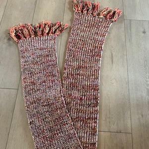 Handmade wool scarf